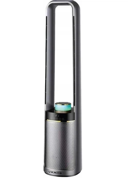 Бесшумный колонный вентилятор VEXOS ONE+ Aura One Air 85 Вт, 4-цветная светодиодная подсветка, пульт ДУ