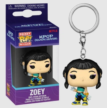 Брелок Фігурка Фанко Зої Мисливиці на Демонів K-Pop Demon Hunters Zoey Keychain Funko 95688