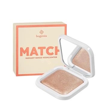 Запечений хайлайтер MATCH Radiant Baked Highlighter Bogenia BG671 - №002, 10 г (4823124404488)