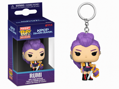 Брелок Фигурка Фанко Руми Кейпоп Охотницы на Демонов K-Pop Demon Hunters Keychain Funko 95687