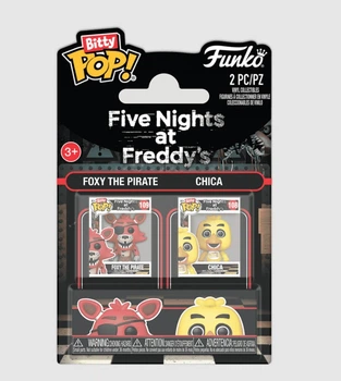 Фанко Битти Пять Ночей с Фредди Фокси и Чика Five Nights at Freddy's Foxy and Chica Bitty Pop Funko 88919