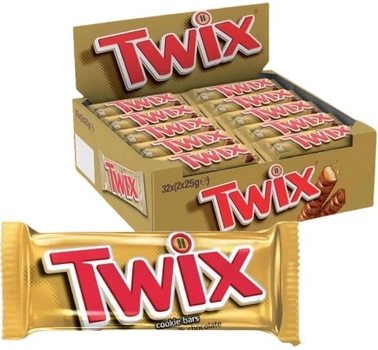Батончик Twix у молочному шоколаді 50 г