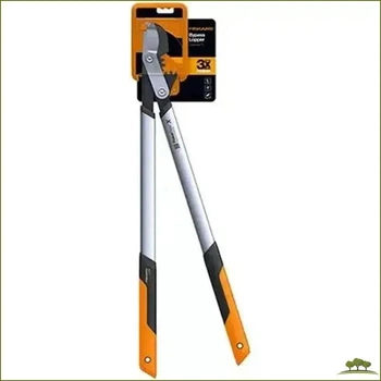 Плоскостной сучкорез Fiskars PowerGearX L LX98 мощный инструмент для обрезки толстых веток