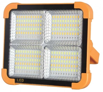 Прожектор аккумуляторный LED 40W ORG/BK, 4800mAH, 1200Lm, Type-C, 3000-6500K, 210х170мм (Светодиодный аккумуляторный фонарь)