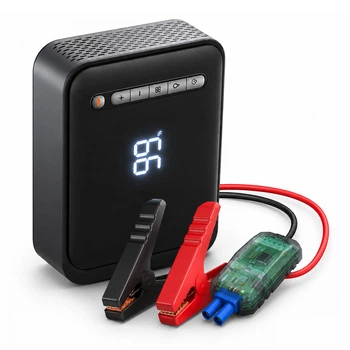 Пуско-зарядное устройство Baseus Super Energy 2-in-1 1000A 8000 mAh с компрессором, бустер для авто 12V