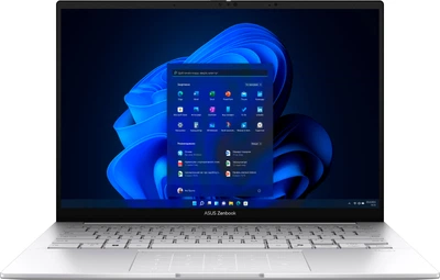 Ноутбук ASUS Zenbook 14 OLED UX3405CA-ST782X (90NB14W2-M015E0) Foggy Silver + фірмовий чохол