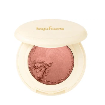 Рум'яна запечені TopFace ProHD Natural Glow Baked Blush (PT705), 007 Bare Blush Нюдові бежево-рожеві