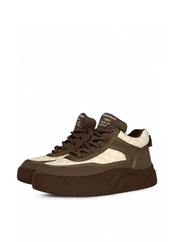Кроссовки Melanda.M 39 (24,5 см) Коричнево-молочный (66002116)
