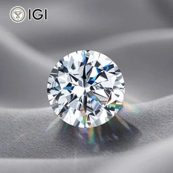 Бриллиант HPHT 1.08 Ct 6.53 мм IGI certificate (07711)