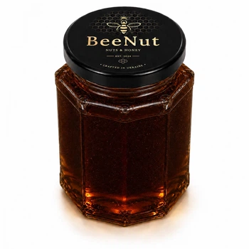 Мёд лесной BeeNut 260 г натуральный тёмный мёд