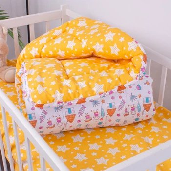 Одеяло антиалергенное №3801 Kids Time 18-0002 Sweet Home бязь (зимнее) 110*140