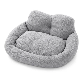 Лежак пуфик для котов собак Taotaopets TT-515511 Gray 50*45*25 см диван для домашних животных