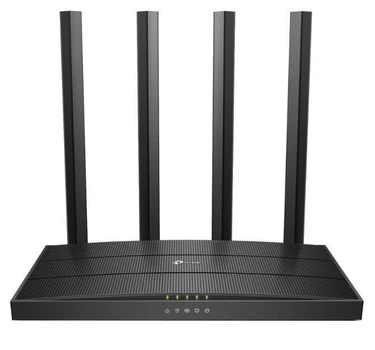 Беспроводной маршрутизатор TP-Link Archer TP-C-6 AC1200 Wireless Dual Band Gigabit Router, Wi-Fi 5, 867 Мбит/с