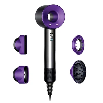 Фен для волос Dyson HD03 Supersonic black/purple