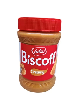 Веганська паста Lotus Biscoff Creamy 400 г із карамелізованого печива