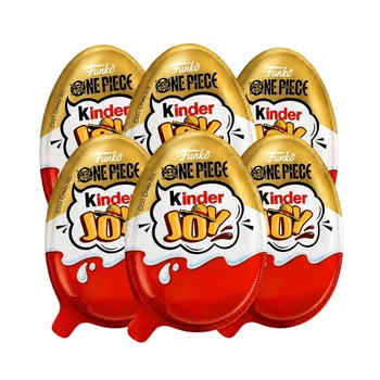 Шоколадное яйцо Kinder joy One Piece новая коллекция киндер Ван Пис 20гх6 шт