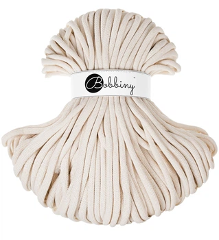 Шнур для вязания Bobbiny Jumbo Natural 9 мм 100 м