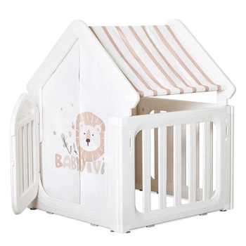 Манеж-будиночок для дітей Mealux Lulu House (арт. KD-C029 White)