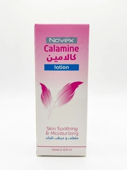 Успокаивающий и увлажняющий лосьон с каламином Novex Calamine Lotion, 100 мл