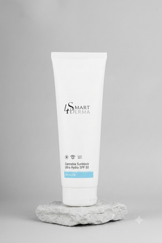 Ультраувлажняющий защитный крем SPF 50 с маслом каннабиса 230 мл Smart4Derma