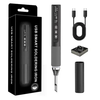 Портативный паяльник Zoyi ZT-N1 96W Черный (USB-C/PD/QC)