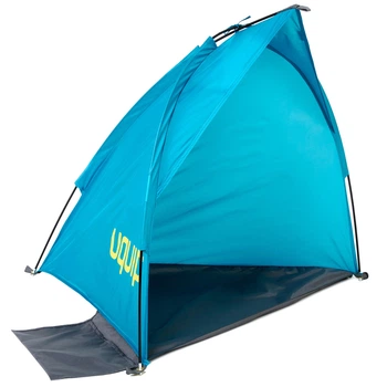 Пляжная палатка, кемпинговая, UV 50+, 100x80x75 см, синяя, серая(DS_BC2EC7E8B138)