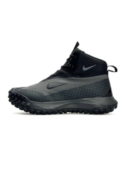 Кросівки чоловічі зимові ACG Mountain Fly High Fur Grey Black 44 (28,5см ) ( A4837)