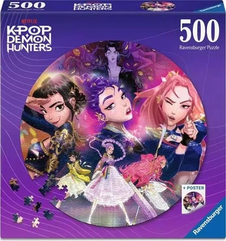 Пазл Ravensburger KPop Demon Hunters 500 елементів 12002052 (4005555020523)