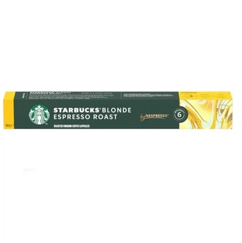 Кофе в капсулах Starbucks by Nespresso Blonde Espresso Roast для Nespresso Original 10 шт, алюминиевые капсулы