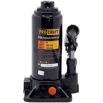 Домкрат гидравлический ProCraft PJ4 (4 тонны, максимальная высота 340мм)