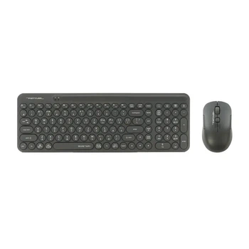 Комплект бездротовий, клавіатура з мишою, A4Tech Fstyler FG3300 Air2 (Grey), сірий колір