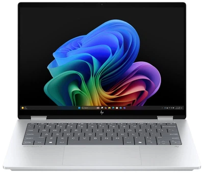 Ноутбук HP OmniBook X Flip 2-in-1 Next Gen AI 14-fm0000 (D6HE2U8) Glacier Silver REF