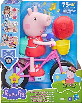 Интерактивный игровой набор Peppa Pig Пеппа на велосипеде (G2177)