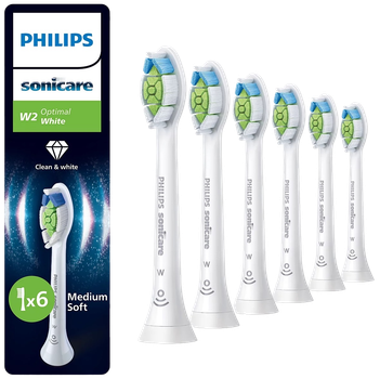 Насадки для електричної зубної щітки Philips Sonicare W2 Optimal White (HX6066/87)