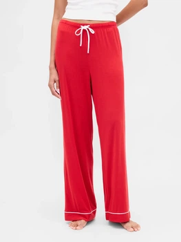Пижамные штаны женские Gap 94716709 XL Красные (1161390492)