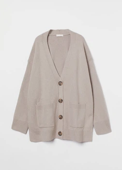 Кофта вільного крою 2XL(175/128), светло-серый (201388-2)
