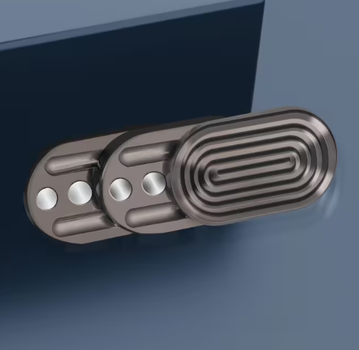 Магнітний Антистрес слайдер Portable Fidget іграшка з металу фіджет Чорний