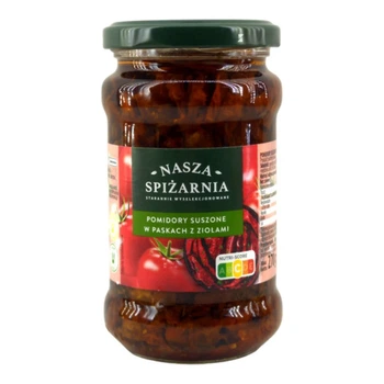 Вяленые томаты полосками с зеленью Nasza Spizarnia 270 г