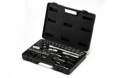 Набір інструментів MASTERTOOL ¼"&½" 72 шт 4-13 мм 10-27 мм кейс 78-7072
