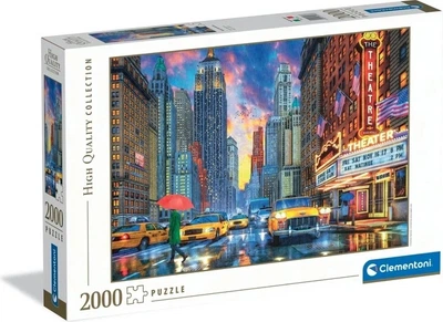 Пазл Clementoni High Quality Collection Rainy Manhattan 2000 елементів 32086 (8005125320868)