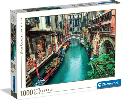 Пазл Clementoni High Quality Collection Venice Canal 1000 елементів 39458 (8005125394586)