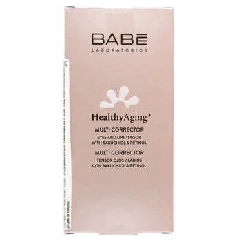 Мульти-коректор Babe Laboratorios Healthy Aging+ з антивіковим ефектом для шкіри навколо очей і губ 15 мл