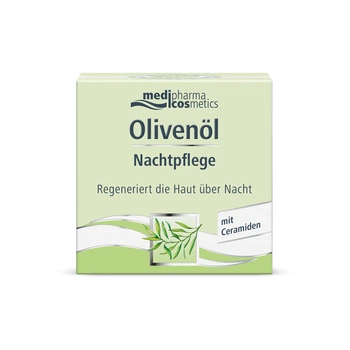 Крем для лица Medipharma Cosmetics Olivenol ночной с керамидами 50 мл