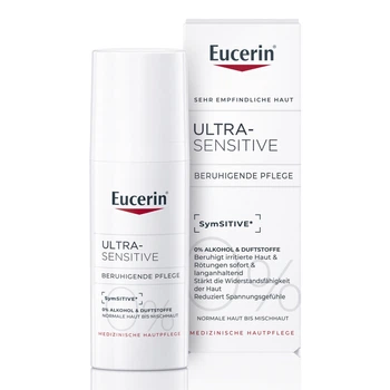 Крем для лица Eucerin Ultra-Sensitive успокаивающий для нормальной и комбинированной гиперчувствительной кожи 69746 50 мл