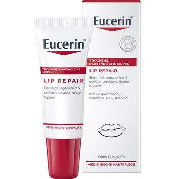 Бальзам для губ Eucerin pH5 успокаивающий регенерирующий для сухих и чувствительных губ 63171 10 мл