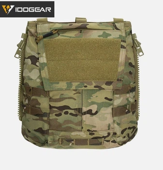 Штурмовая панель рюкзак для зброї IDOGEAR Zip-On Panel, Multicam