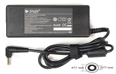 Адаптер питания для ноутбуков Asus 19V, 4.74A, 90W, 5.5x2.5 (AS90F5525) PowerPlant 000349985