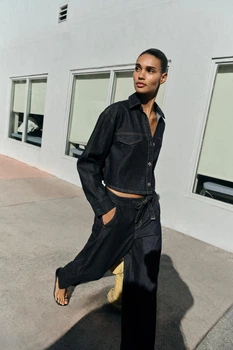 Широкі джинси джогери Zara 1934/022 S