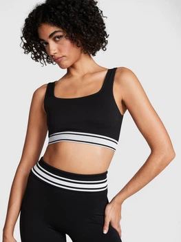Спортивний топ для фітнесу жіночий Victoria's Secret 724065706 S Чорний (1161292097)