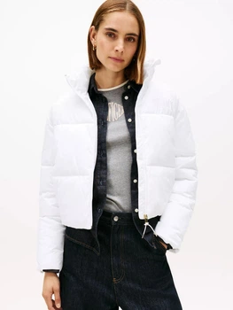 Куртка зимняя короткая женская Tommy Hilfiger 176747941 L Белая (1161148059)